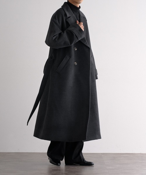 「epnok」 チェスターコート LARGE ブラウン系その他 メンズ_画像5