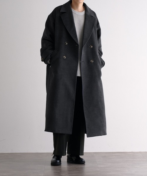 「epnok」 チェスターコート LARGE ブラウン系その他 メンズ_画像7