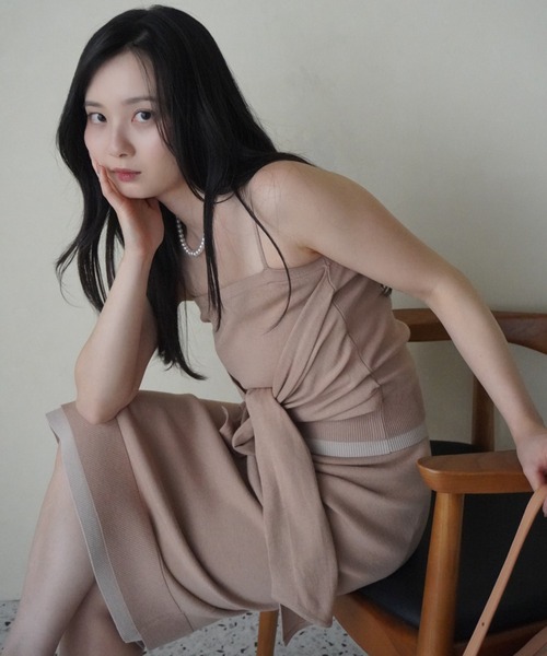 EIMY ISTOIRE（エイミーイストワール） スカート フロントデティール