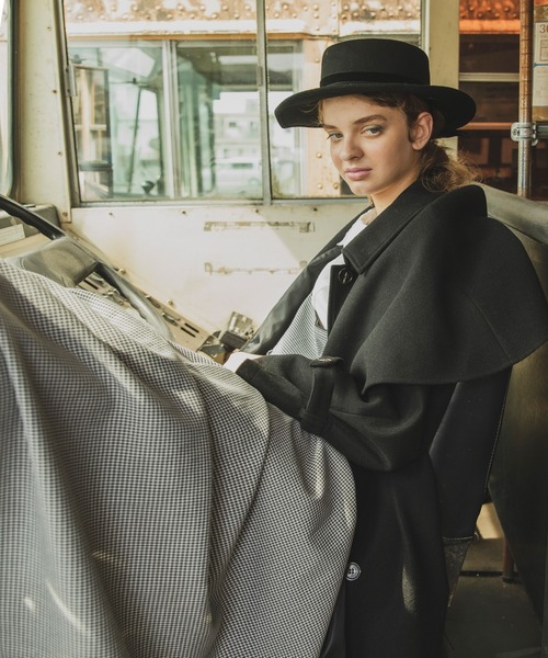 「forksy.」 ステンカラーコート FREE グレイッシュベージュ レディース_画像7