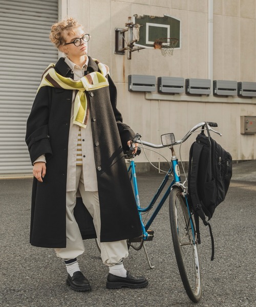 「forksy.」 ステンカラーコート FREE グレイッシュベージュ レディース_画像9