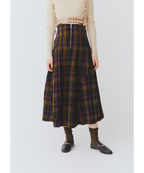 「DOLLUPOOPS」 フレアスカート 38 ブラック レディース_画像5