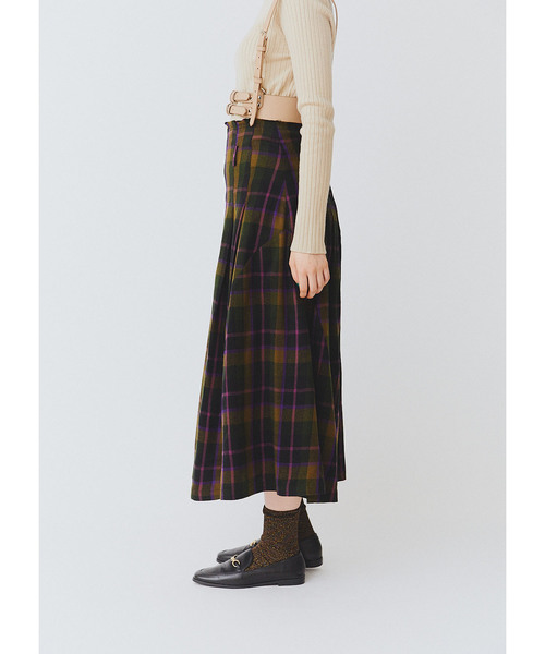 「DOLLUPOOPS」 フレアスカート 38 ブラック レディース_画像7