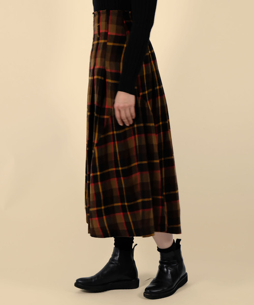 「DOLLUPOOPS」 フレアスカート 38 ブラック レディース_画像9