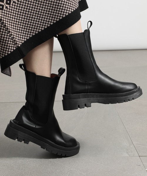 MAISON BREEZE（メゾンブリーズ） ショートブーツ 38 ブラック