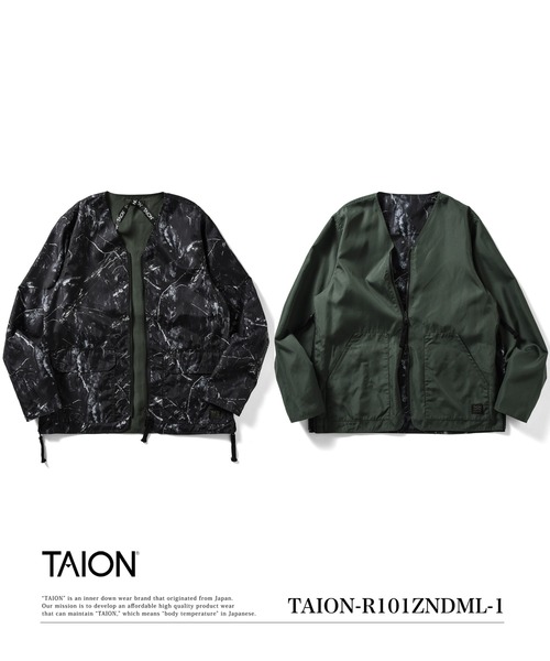TAION（タイオン） カーディガン 「」「ユニセックス」ノンダウン