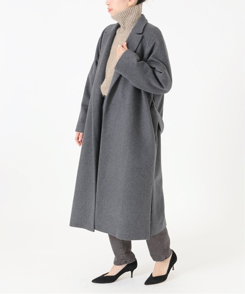 VERMEIL par iena（ヴェルメイユパーイエナ） コート 38 グレー