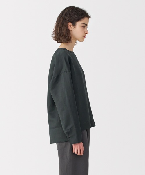 ブラウス シャツ 「MUJI Labo」婦人　リネンシルク長袖ブラウス レディース メンズ | MUJI Labo | 11