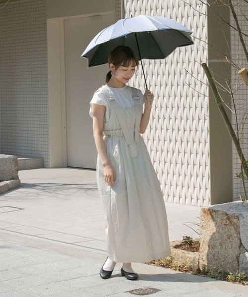 日傘 傘 because　晴雨兼用パイピングフラワー レディース | SMELLY | 09