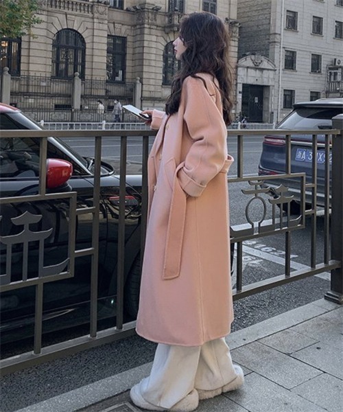 「Dream garden」 チェスターコート M キャメル レディース_画像9