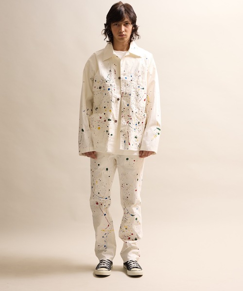 9割always様 NUMBER (N)INE（ナンバーナイン） カバーオール HAND PAINTED CHAIN