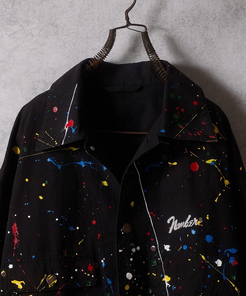 NUMBER (N)INE（ナンバーナイン） カバーオール HAND PAINTED CHAIN