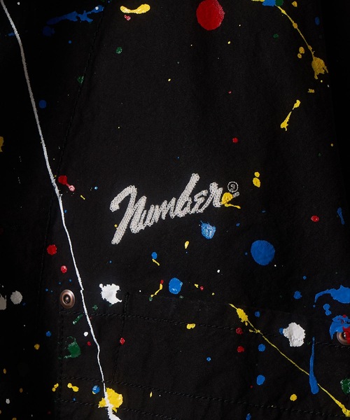 NUMBER (N)INE（ナンバーナイン） カバーオール HAND PAINTED CHAIN