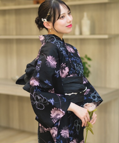 腰紐➕下駄なし　浴衣ジェンヌ 浴衣2点セット 腰紐➕下駄なし 浴衣ジェンヌ 浴衣2点セット - メルカリ