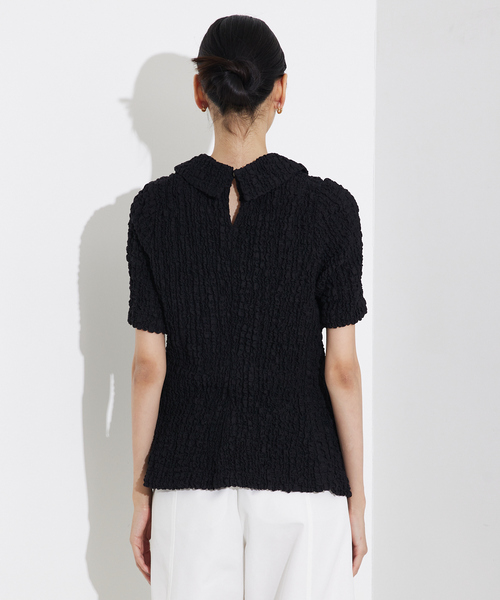 カリテ（qualite）/ペプラムシャツ qualite（カリテ） ブラウス シャツ ペプラムシャツ/オフィス