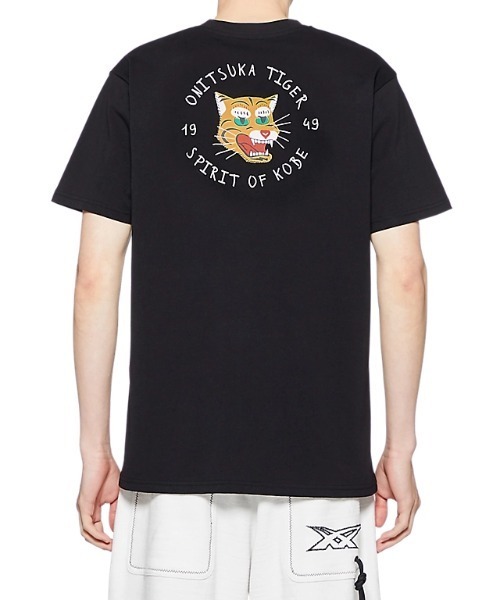 【Onitsuka Tiger】定番 GRAPHIC TEE 半袖Tシャツ Onitsuka Tiger tシャツ GRAPHIC TEE / グラフィックティー