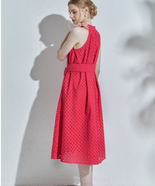 ワンピース CarreneK ERADIE ワンピース Cotton lace halterneck one-piece コットン