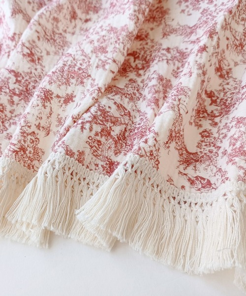 ベビー 大判 タオルケット ガーゼタオル おくるみ　ベビー バスタオル 掛け布団　「フリンジ」 | SweetMommy(授乳服&マタニティ) | 09