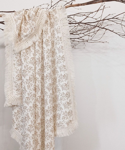 ベビー 大判 タオルケット ガーゼタオル おくるみ　ベビー バスタオル 掛け布団　「フリンジ」 | SweetMommy(授乳服&マタニティ) | 04