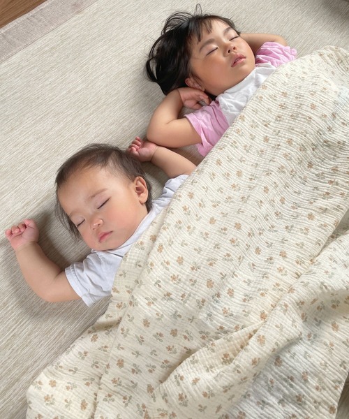 ベビー 大判 タオルケット ガーゼタオル おくるみ　ベビー バスタオル 掛け布団　「フリンジ」 | SweetMommy(授乳服&マタニティ) | 29