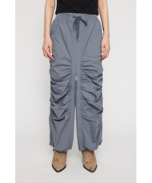 lagua gem スカートパンツ LAGUA GEM スカート COTTON SHIRRING ロングスカート : ZOZOTOWN
