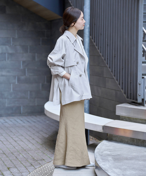 IENA（イエナ） トレンチコート 38 ベージュ レディース : ZOZOTOWN