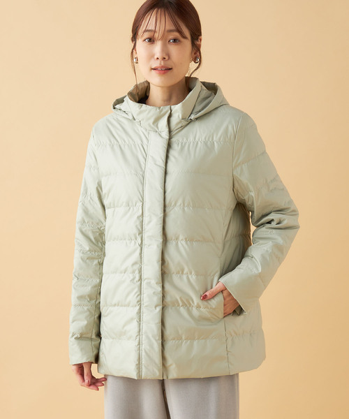 DECOY SINCE 1981 ダウンコート 9号 グリーン レディース : ZOZOTOWN