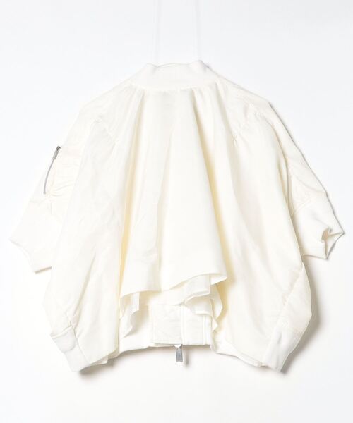 sacai（サカイ） ブルゾン 1 ホワイト レディース : ZOZOTOWN Yahoo!店
