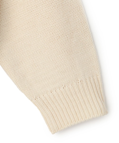 「PEANUTS」 ニットカーディガン L ブルー レディース_画像4