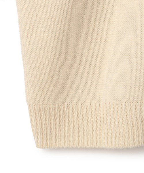 「PEANUTS」 ニットカーディガン L ブルー レディース_画像5