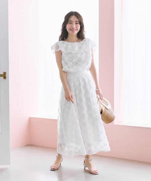La boutique BonBon スカート、size36 La boutique BonBon｜【低身長サイズ・セットアップ可】シアー