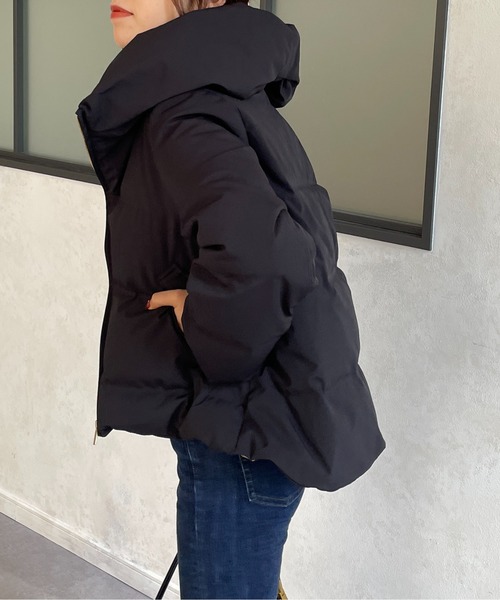 「Thevon」 ダウンジャケット FREE アイボリー レディース_画像9