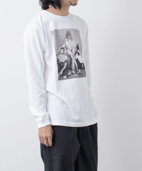 「GOOD ROCK SPEED」 長袖Tシャツ M ホワイト メンズ