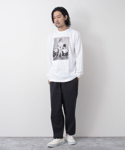 「GOOD ROCK SPEED」 長袖Tシャツ M ホワイト メンズ