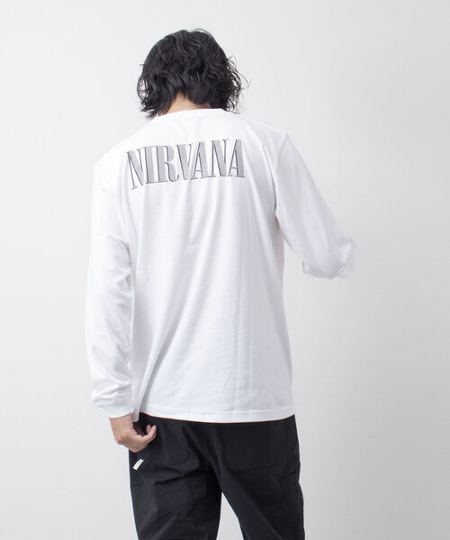 「GOOD ROCK SPEED」 長袖Tシャツ M ホワイト メンズ