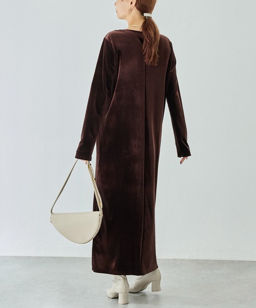 LAVEANGE ワンピース ベロアワンピース : ZOZOTOWN Yahoo!店