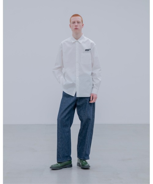 uniform experiment ワイドパンツ ジーンズ RIGID DENIM WIDE-FIT 