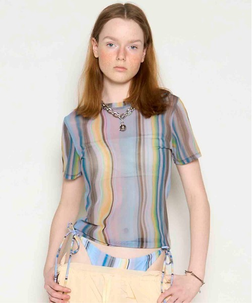 MAISON SPECIAL tシャツ 「PISCESS×MAISON SPECIAL」Holographic