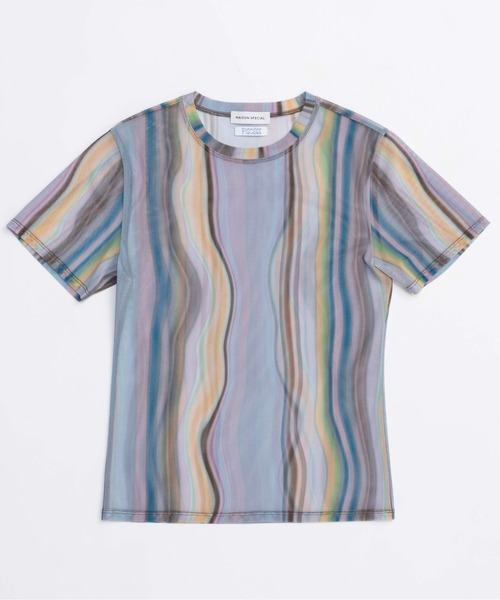 MAISON SPECIAL tシャツ 「PISCESS×MAISON SPECIAL」Holographic