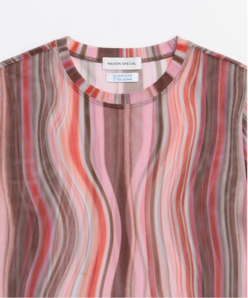 MAISON SPECIAL tシャツ 「PISCESS×MAISON SPECIAL」Holographic