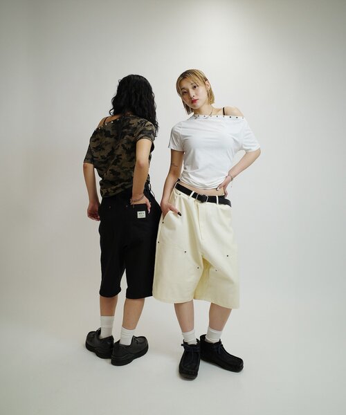 FOXEY ブラウン ショートパンツ　40 近年モデル　40149 フォクシーのショートパンツルック