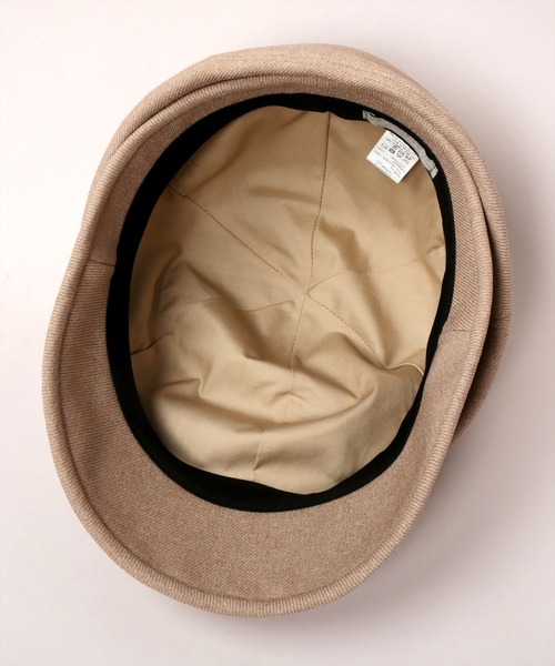 カシラ 新品 キャスケット CA4LA - カシラ 19AW AMBRE キャスケット 帽子 スクエア ビット