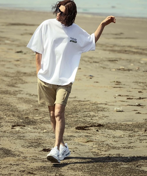 「Mark Gonzales」 半袖Tシャツ M ベージュ メンズ