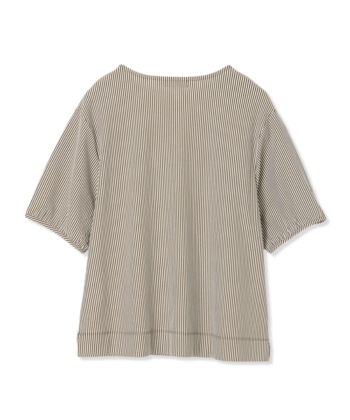tシャツ トリコット プルオーバー レディース DECOY SINCE 1981 tシャツ トリコットストライププルオーバー