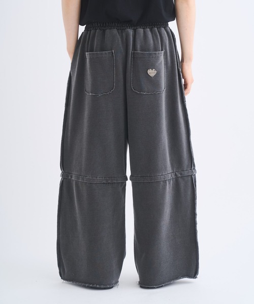 Remember. スウェットパンツ ジャージ 「2wayカットオフワイド