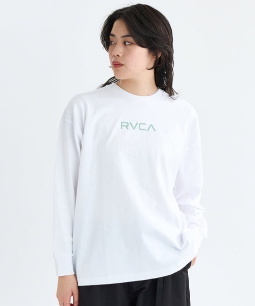 RVCA（ルーカ） tシャツ バックプリントロンT BF044-052 レディース