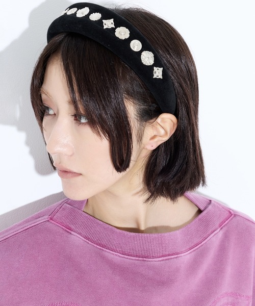 toga トーガ　カチューシャ TOGA（トーガ）の「【TOGA TOO/トーガトゥ】Leather wrapped
