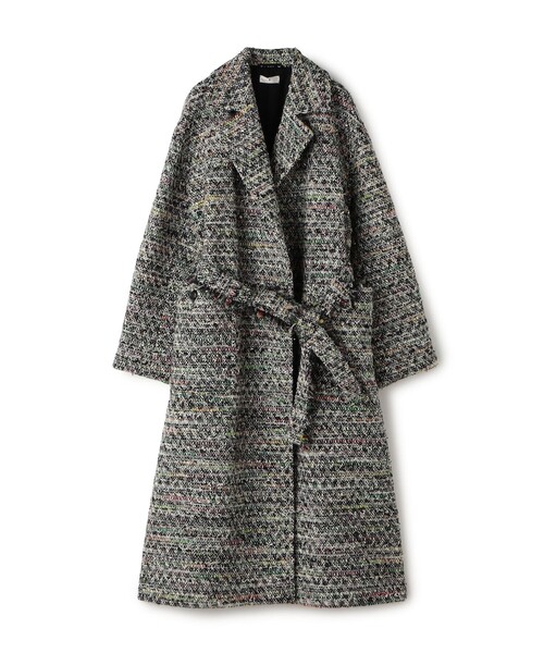 ジャケット・アウター Wool Tweed Coat / TOMORROWLAND TOMORROWLAND .B コート アウター ツイード ローブコート