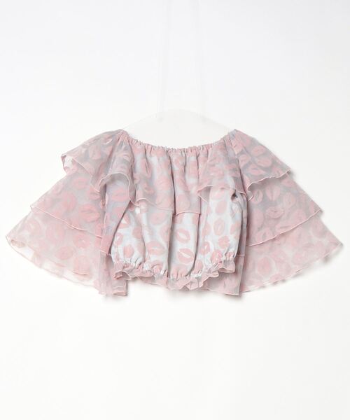 「lilLilly」 半袖ブラウス - ピンク レディース_画像2