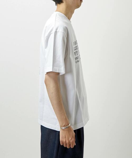 「MEN'S MELROSE」 半袖Tシャツ 3 ブラウン メンズ_画像5